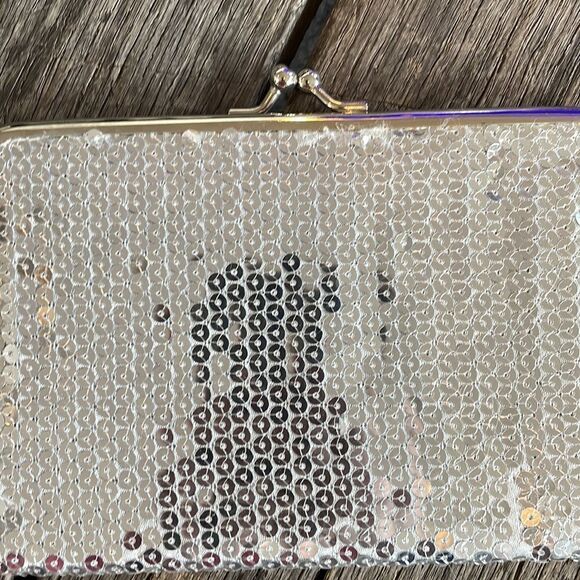 NWT Silver Sequined 4 X 6 Photo Album - Picture 2 of 4